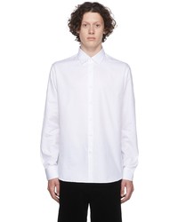 Salvatore Ferragamo White Cotton Shirt