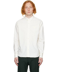 AMI Alexandre Mattiussi White Cotton Shirt