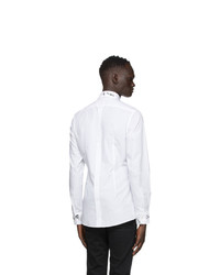 Dolce and Gabbana White Dg Print Shirt