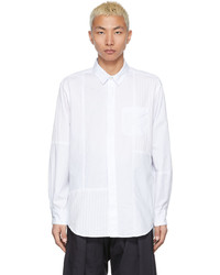 Engineered Garments White Diamond Dobby Shirt