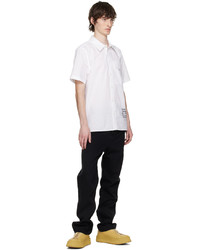 Helmut Lang White Flap Pocket Shirt