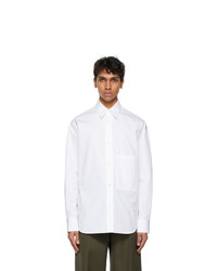 Valentino White Front Pocket Shirt