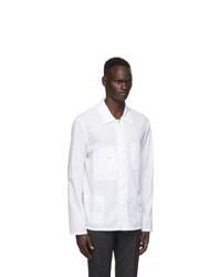 Maison Margiela White Gart Dyed Shirt