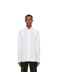 Alexander McQueen White Harness Shirt