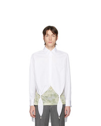 Loewe White Knotted Pearl Shirt
