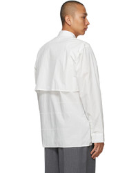 Ader Error White Layered Shirt
