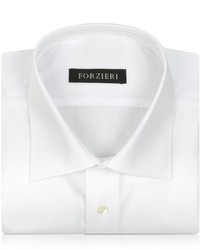 Forzieri White Non Iron Cotton Dress Shirt
