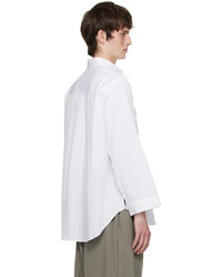 Rito Structure White Oversized Shirt