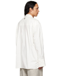 Wooyoungmi White Paneled Shirt
