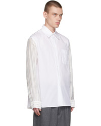 Marni White Paneled Shirt