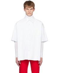 Raf Simons White Patch Shirt
