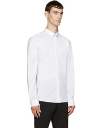 Versus White Pinned Collar Shirt