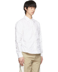 Kusikohc White Polyester Shirt