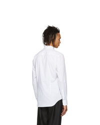 Versace White Poplin Medusa Shirt