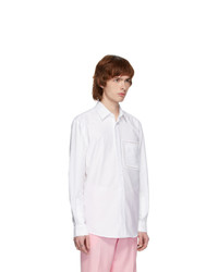 Burberry White Poplin Shirt