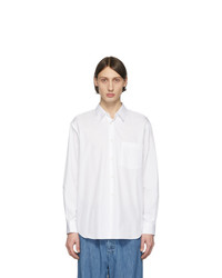 Comme Des Garcons SHIRT White Poplin Shirt