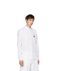 Kenzo White Rose Shirt
