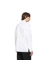 Lanvin White Ruffle Shirt