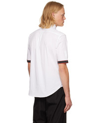 Alexander McQueen White Selvedge Tape Shirt