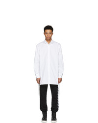 D By D White Side String Shirt