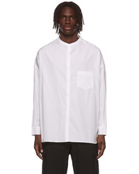 Gramicci White Sophnet Edition Band Collar Shirt