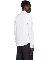 Wooyoungmi White Spread Collar Shirt