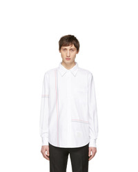 Thom Browne White Straight Fit Shirt