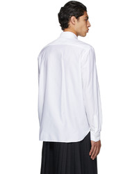 Burberry White Thomson Logo Shirt