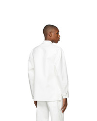 Valentino White Twill Shirt