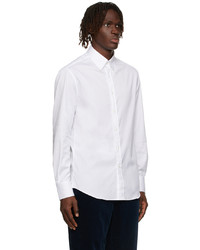 Brunello Cucinelli White Twill Shirt