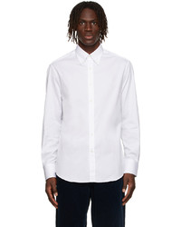 Brunello Cucinelli White Twill Shirt