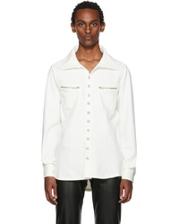 Gmbh White Zip Pocket Shirt