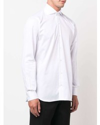 Barba Wingtip Collar Long Sleeve Shirt