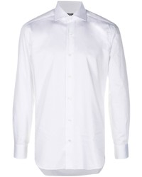 Barba Wingtip Collar Long Sleeve Shirt