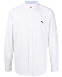 PS Paul Smith Zebra Patch Organic Cotton Shirt