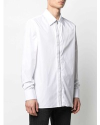 Givenchy Zip Up Long Sleeved Shirt