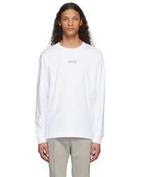 Moncler Genius 6 Moncler 1017 Alyx 9sm White Logo Long Sleeve T Shirt