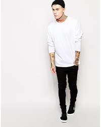 Asos Long Sleeve T Shirt In Batwing Fit