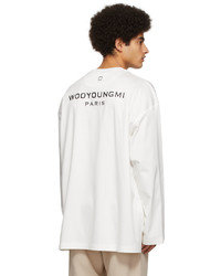 Wooyoungmi Black Cotton Long Sleeve T Shirt