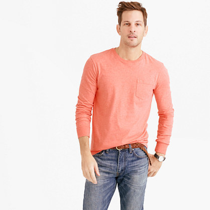 J.Crew: Broken-in Short-sleeve Pocket T-shirt For Men