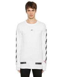 Off-White Brushed Arrows Jersey Oversize T Shirt