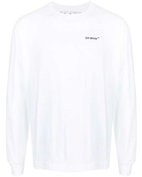 Off-White Caravaggio Arrow Print Long Sleeve T Shirt