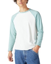 Lucky Brand Cotton Baseball Tee In Olive Multi At Nordstrom