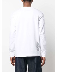 Calvin Klein Jeans Disrupted Logo Long Sleeve Top