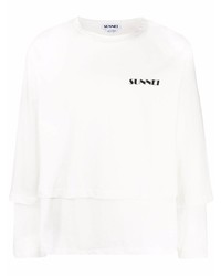 Sunnei Double Layer Longsleeved T Shirt