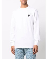 Off-White Gradient Arrows Motif Longsleeved T Shirt