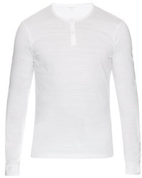 Orlebar Brown Heath Long Sleeved Cotton T Shirt