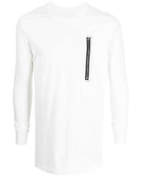 Rick Owens Level Chest Pocket Cotton T Shirt
