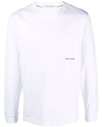 Calvin Klein Jeans Logo Long Sleeved T Shirt