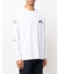 Paul & Shark Logo Patch Long Sleeve T Shirt